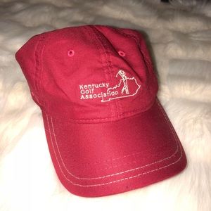 NWOT Men’s Kentucky Golf Association Red Hat